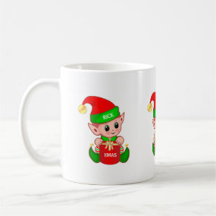 Cute Christmas elf Coffee Mug