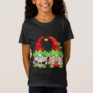 Cute Christmas Elf Family Christmas Gnomes T-Shirt