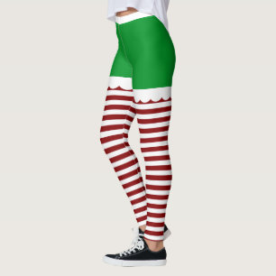 Cute Christmas Elf Leggings