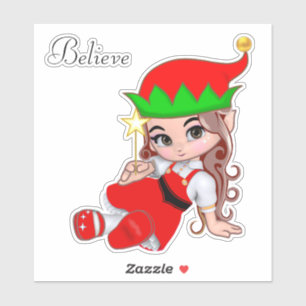 Cute Christmas Fairy Elf