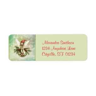 Cute Christmas Fairy on an Ornament