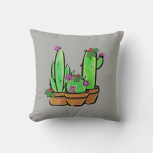 Cute Christmas flowering Cactus cacti succulents Cushion
