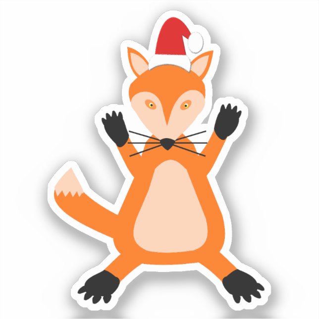 Cute Christmas Fox (Front)