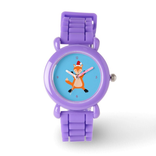 Cute Christmas Fox Watch (Front)