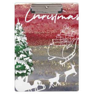 Cute Christmas Gift Clipboard