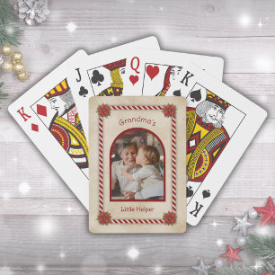 Cute Christmas Gift for Grandma from Grandkids Playing Cards