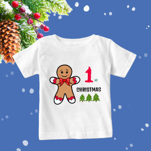 Cute Christmas gingerbread  Baby T-Shirt