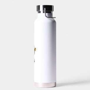 Cute Christmas Giraffe Xmas Comic Water Bottle