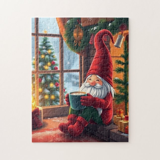Cute Christmas gnome Jigsaw Puzzle (Vertical)