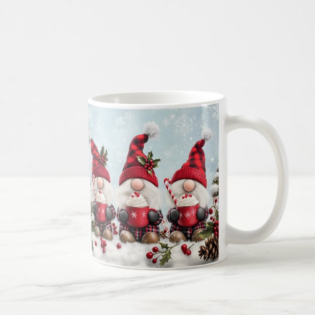 Cute Christmas Gnome Mug  (Right)