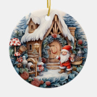 Cute Christmas Gnome Personalised 
