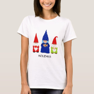 Cute Christmas Gnomes T-Shirt
