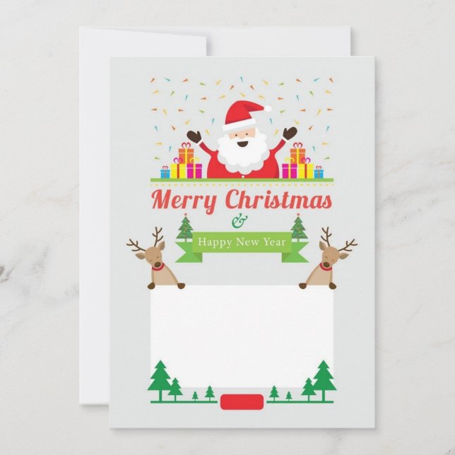  Cute Christmas Greeting Cards (Front)
