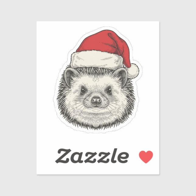 Cute Christmas Hedgehog (Sheet)
