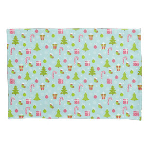 Cute Christmas Holiday Pattern Pillowcase