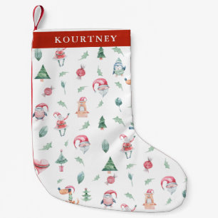 Cute Christmas Kids Holiday Party Small Christmas Stocking