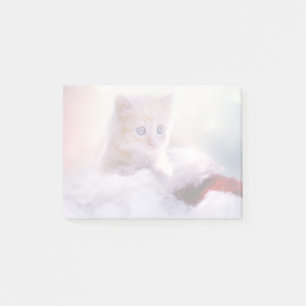 Cute Christmas Kitten Post-it Notes