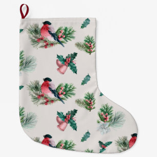 Cute Christmas Large Christmas Stocking