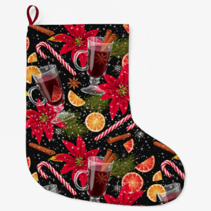 Cute Christmas Large Christmas Stocking