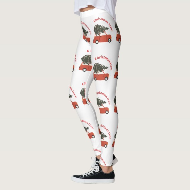 Cute Christmas Leggings (Left)