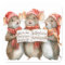 Cute Christmas Mouse Stickers