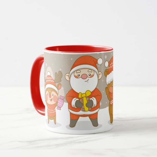 Cute Christmas  Mug (Front Left)