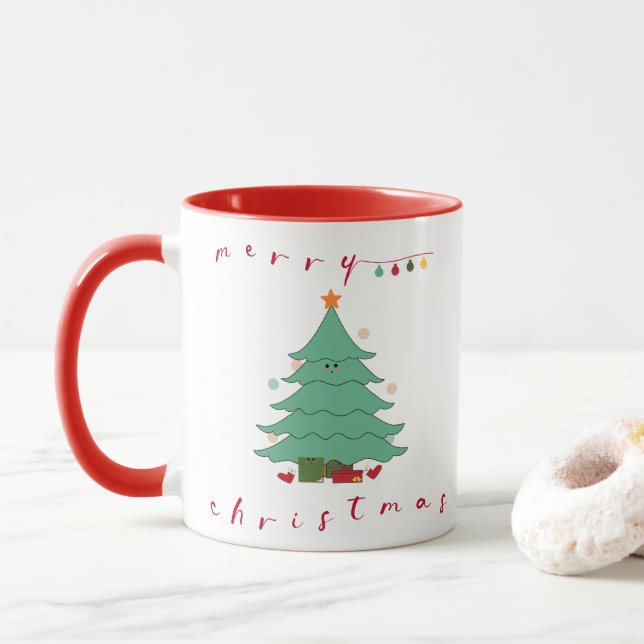 Cute Christmas Mug (With Donut)