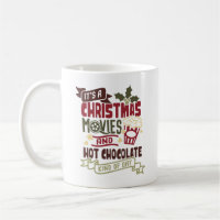 Cute Christmas Mug Watch Christmas Movies