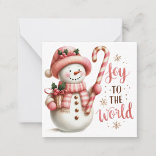 Cute Christmas Notelets Card