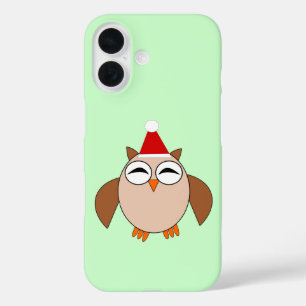 Cute Christmas Owl iPhone Case
