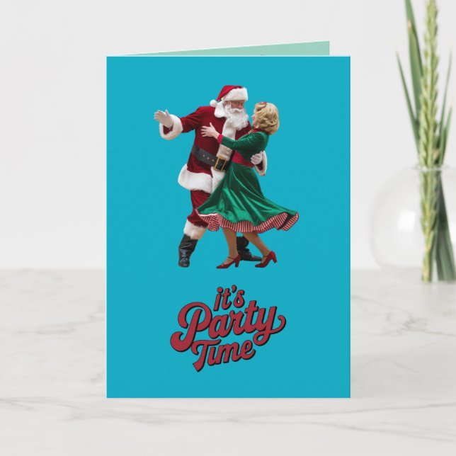 Cute Christmas Party Invitation (Front)