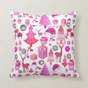 Cute Christmas Pattern  Cushion