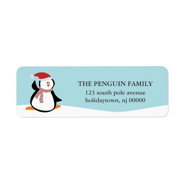 Cute Christmas Penguin (Front)