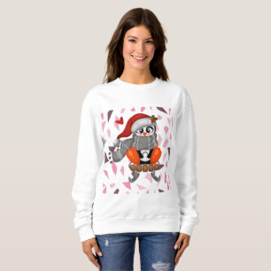 Cute Christmas Penguin Sweatshirt