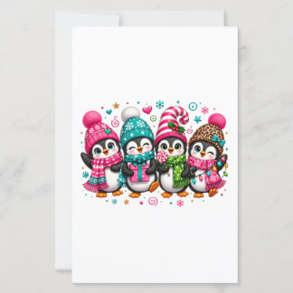 Cute Christmas Penguins