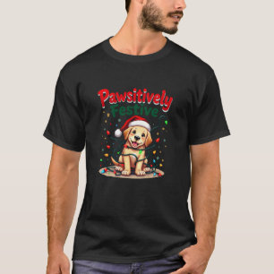 Cute Christmas Pet –  Reindeer and Santa Hat T-Shirt