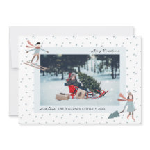 Cute Christmas Photo Holiday Card