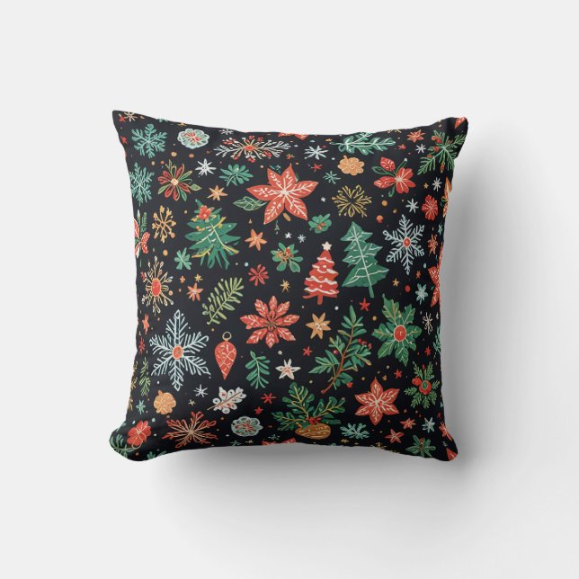 cute christmas pillow cushion (Front)
