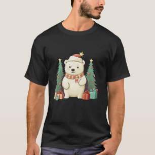 Cute Christmas Polar Bear T-Shirt