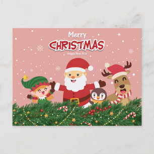 Cute Christmas Postcard
