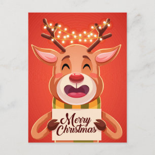 Cute Christmas Postcard