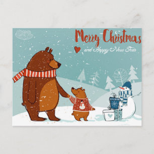 Cute Christmas Postcard