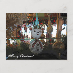 Cute Christmas Postcard! Holiday Postcard