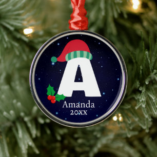 Cute Christmas Premium Round Ornament