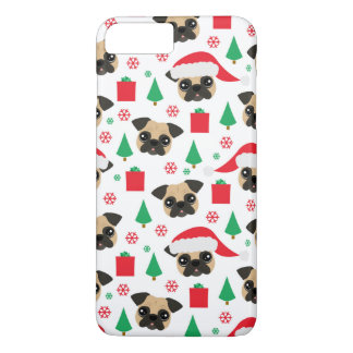 Cute Christmas Pug iPhone 8 Plus/7 Plus Case