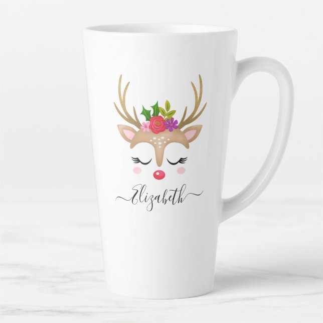 Cute Christmas Reindeer Mug (Right)