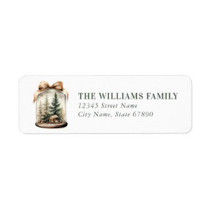Cute Christmas Return Address Labels