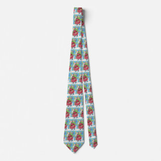 Cute Christmas, Santa Claus with Kittens and Cats! Tie