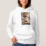 Cute Christmas Santa Gnome Hoodie<br><div class="desc">Bring festive cheer to your holidays with this adorable Christmas Santa gnome design. With a fluffy white beard, rosy cheeks, and a cosy red hat decorated with snowflakes, this cute gnome captures the true magic of Christmas. The snowy background and warm holiday lights make it a perfect seasonal artwork that...</div>