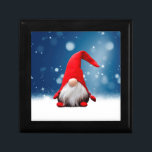 Cute Christmas Santa Snow Stars Gift Box<br><div class="desc">Cute Christmas Santa Snow Stars</div>